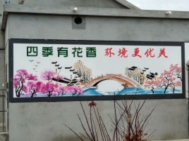 新龙墙绘的特点和形势