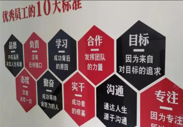 新龙公司文化墙的作用