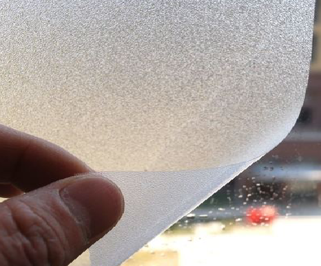 新龙玻璃门外面粘广告用什么材料好？