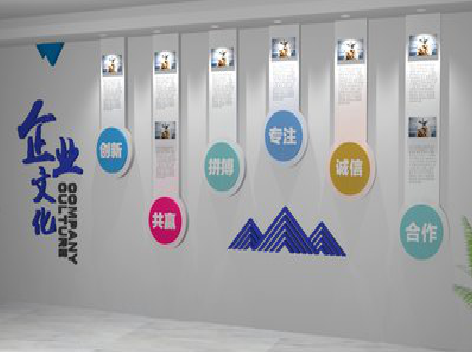 新龙企业文化墙需要传递什么办公文化？