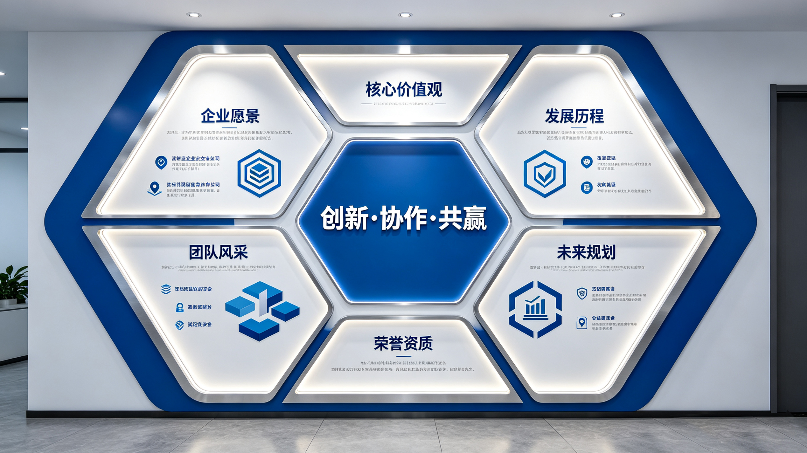 新龙企业文化墙六边形避坑指南（新手常犯5个错误）